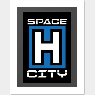 Space city Posters and Art